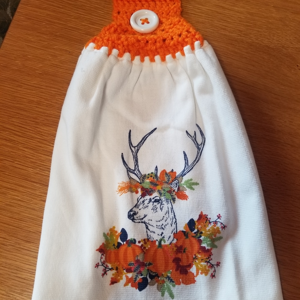 CROCHET KITCHEN TOWEL